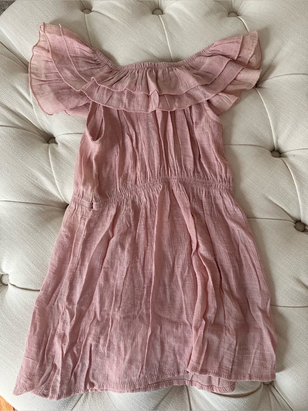 Body c Pink Ruffle top - Picture 2 of 3